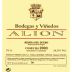 Tempos Vega Sicilia Alion 2003 Front Label