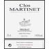 Clos Martinet Priorat 2003 Front Label