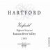 Hartford Highwire Vineyard Zinfandel 2005 Front Label