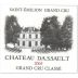 Chateau Dassault 2005 Front Label