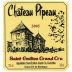 Chateau Pipeau 2005 Front Label