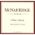 McNab Ridge Winery Petit Sirah 2008 Front Label