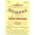 Chateau Simard Saint-Emilion 1998 Front Label