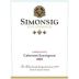 Simonsig Cabernet Sauvignon 2003 Front Label
