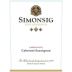 Simonsig Cabernet Sauvignon 2004 Front Label