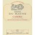 Francois Pelissie Croix du Mayne Cahors 2005 Front Label