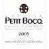 Chateau Petit Bocq 2005 Front Label