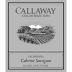 Callaway Cellar Selection Cabernet Sauvignon 2006 Front Label