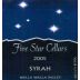 Five Star Cellars Syrah 2005 Front Label
