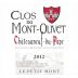Clos du Mont Olivet Chateauneuf-du-Pape Le Petit Mont 2012 Front Label