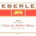 Eberle Cotes-du-Robles Blanc 2009 Front Label