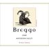Breggo Cellars Anderson Valley Pinot Noir 2008 Front Label
