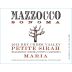 Mazzocco Maria Petite Sirah 2013 Front Label