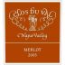 Clos du Val Merlot 2005 Front Label
