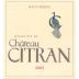 Chateau Citran Haut Medoc 2005 Front Label