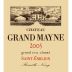 Chateau Grand Mayne 2005 Front Label