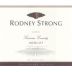 Rodney Strong Sonoma Merlot 2005 Front Label