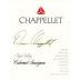 Chappellet Cabernet Sauvignon Signature 1997 Front Label