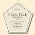 Cain Five 2004 Front Label
