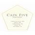 Cain Five (scuffed labels) 2005 Front Label
