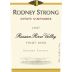 Rodney Strong Estate Pinot Noir 2007 Front Label