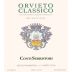 Conti Serristori Orvieto Classico 2015 Front Label