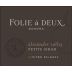 Folie a Deux Limited Release Petite Sirah 2013 Front Label