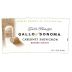Gallo of Sonoma Cabernet Sauvignon 2006 Front Label