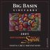 Big Basin Rattlesnake Rock Syrah 2005 Front Label