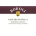 Boroli Quattro Fratelli Barbera d'Alba 2006 Front Label