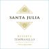 Santa Julia Reserva Tempranillo 2006 Front Label