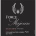 Force Majeure Collaboration Series VI Ciel du Cheval Vineyard Red 2012 Front Label