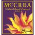 McCrea Ciel du Cheval Syrah 2005 Front Label