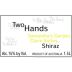 Two Hands Samantha's Garden Shiraz 2007 Front Label
