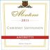 Andretti Montona Reserve Cabernet Sauvignon 2011 Front Label
