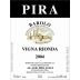 Luigi Pira Barolo Vigna Rionda 2004 Front Label