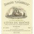 Domaine La Garrigue Cotes du Rhone Cuvee Romaine 2007 Front Label