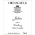 Henschke Julius Eden Valley Riesling 2007 Front Label