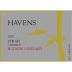 Havens Syrah Hudson Vineyard 2002 Front Label