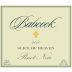 Babcock A Slice of Heaven Pinot Noir 2010 Front Label