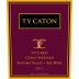 Ty Caton Ty's Red 2011 Front Label