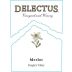 Delectus Merlot 2012 Front Label