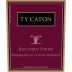 Ty Caton Ballfield Syrah 2015 Front Label