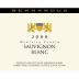 Bernardus Griva Vineyard Sauvignon Blanc 2008 Front Label