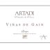 Artadi Vinas de Gain 2005 Front Label