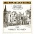 Chateau Montelena Estate Cabernet Sauvignon 2005 Front Label