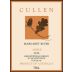 Cullen Amber 2014 Front Label