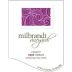 Milbrandt Legacy Syrah 2005 Front Label