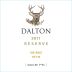 Dalton Reserve Shiraz 2011 Front Label