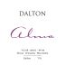 Dalton Alma Shiraz - Grenache - Mourvedre 2010 Front Label
